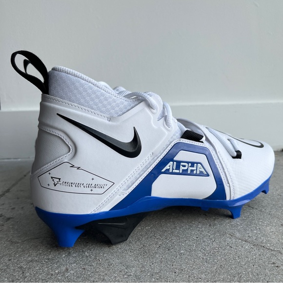 Nike Alpha Menace Pro 3 Men’s Football Cleats Size 10.5 CT6649-101 - Picture 8 of 8